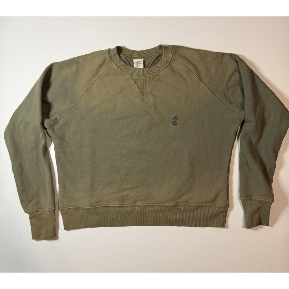 ISMBS I Stole My Boyfriends Shirt Crewneck Sweatshirt Size 1 Small Sunfaded Army